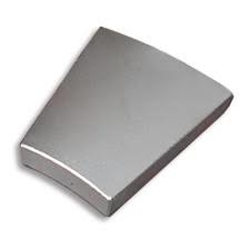Permanent Arc Segment Neodymium Magnets N35SH Size Customized