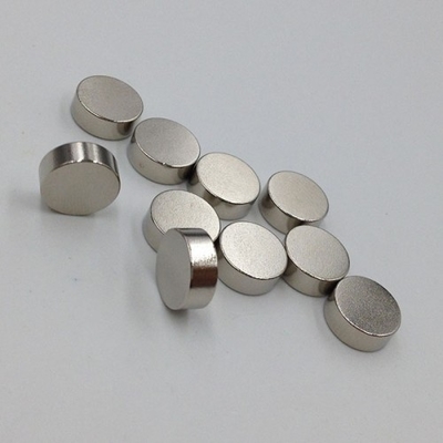 Strong Adhesive Neodymium Magnets Ni Cu Ni epoxy Coating Round Cylinder Magnets