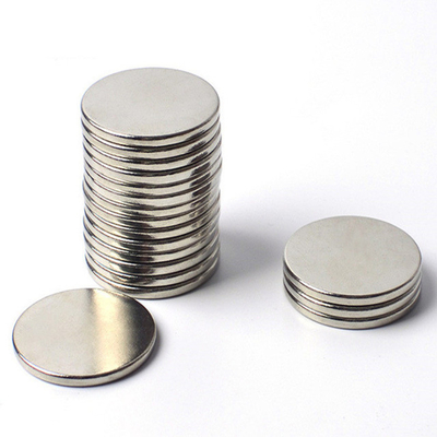 Sintered NdFeB Disc Magnet Strong Industrial Neodymium Magnets For Loudspeakers