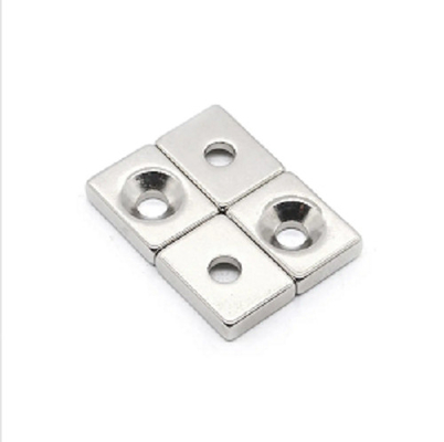 N35-N52 Custom Neodymium Magnets Countersunk Hole For Cabinet Closures