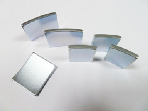 Zn Coating Arc NdFeB Magnets N35-N52  ISO14001 Custom Shaped Magnets