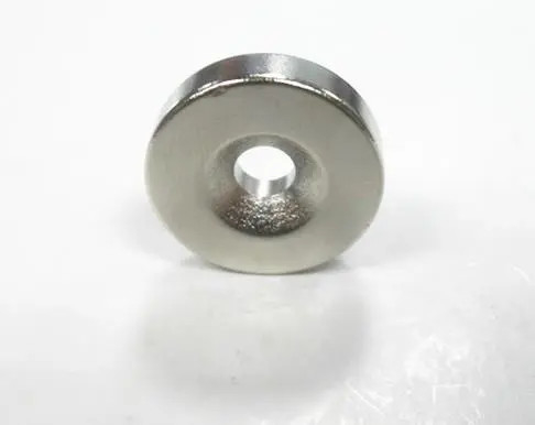 Black OEM Rare Earth Ring Magnets N35-N52 Shape / Dimension Customized