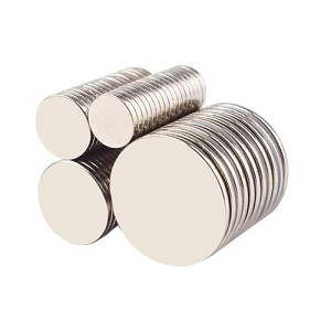 Customized NdFeB Disc Magnet , Neodymium Round Magnet For Industry