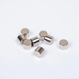 Super Strong N52 Radial Cylinder Magnet Size Customized ISO9001 Certified