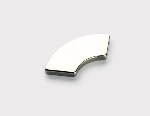 Permanent Curved Neodymium Magnets Tile Ndfeb Arc Shaped Magnets For Industrial