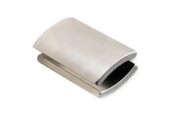 Customized Neodymium Motor Magnet Arc Shape NdFeB Magnets Epoxy Coating