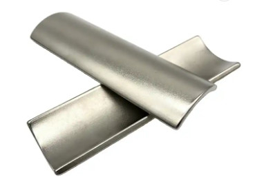Arc Shape Neodymium Motor Magnet Epoxy Epoxy Size Customized