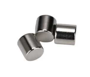Powerful Diametric Cylinder Magnets N52 Silver Coating Sample Available