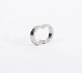 Rare Earth Arc Motor Magnet NiCuNi Coating Neodymium Arc Magnet