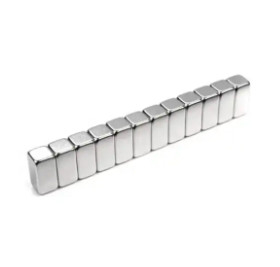 Industrial Neodymium Bar Magnets Ni-Cu-Ni Coating NdFeB Rod Magnet