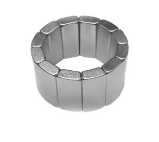 OEM N35-N55 Neodymium Motor Magnet NiCuNi Coating High Temperature Application