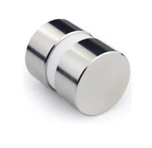 Rare Earth Neodymium Cylinder Magnets N52 Thickness Magnetized