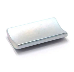 N42H High Strength Generator Neodymium Magnet Curved Shaped High Energy Density