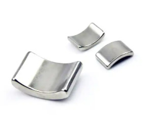 High Temp Neodymium Magnets , NdFeB Curved Motor Magnet Free Sample Available