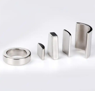 Rare Earth Arc Motor Magnet NiCuNi Coating Neodymium Arc Magnet