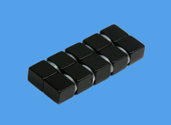 N35-N52 NdFeB Rare Earth Permanent Magnet Epoxy Coating Customized
