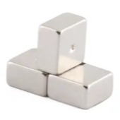 Personalized NdFeB Permanent Magnets Block NiCuNi Plating Shape Customized