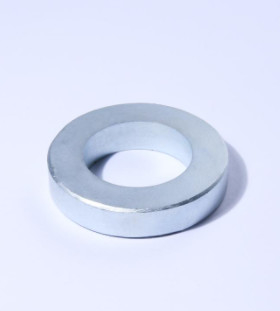 Zn Coating Ring NdFeB Magnets Customized Size Neodymium Ring Magnets