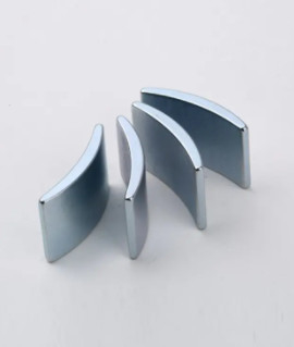Durable Sintered Arc NdFeB Magnets Permanent Motor Magnet Sample Available