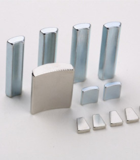 Epoxy Coating Arc NdFeB Magnets Customized For Electric Motors