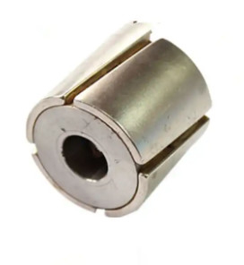 Super Strong Neodymium Motor Magnet Zn Coating ISO14001 Certified