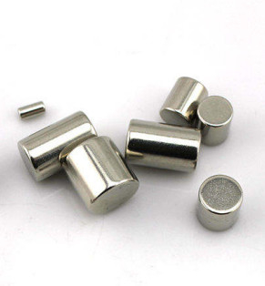 Powerful Rare Earth Cylinder Magnets Neodymium Customized Size