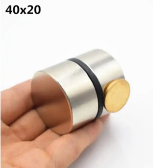N52 40x20 mm Super Strong Round Rare earth Powerful Speaker Disc NdFeB Magnet