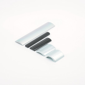 High Power Generator Neodymium Magnet Ni Cu Ni Coating Arc NdFeB Magnet